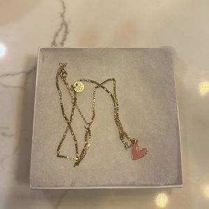 Marlyn Schiff heart pendent necklace